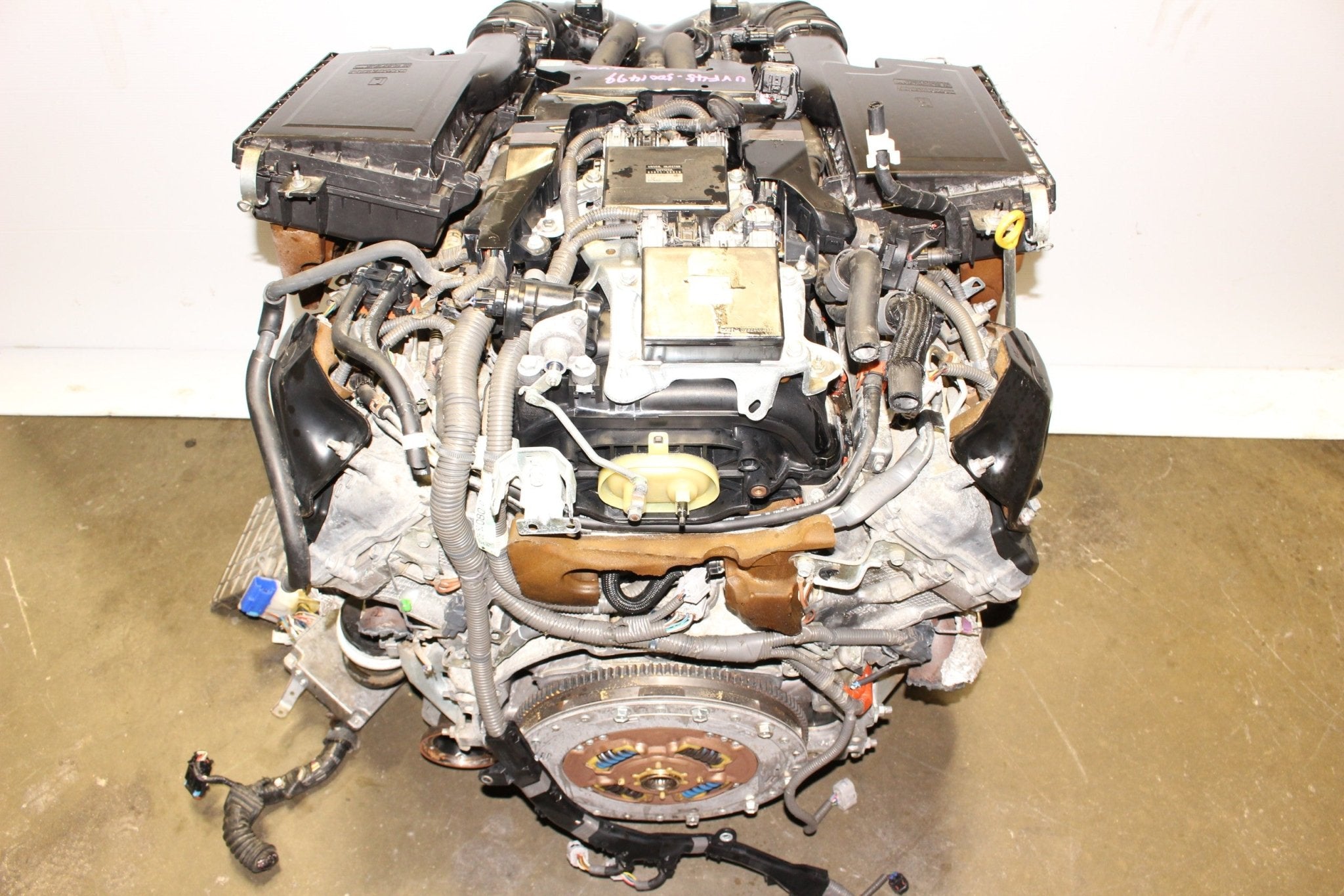 Ls600 Engine 2008-2016 LEXUS LS600 LS600HL 5.0L V8 HYBRID VIN U 2URFSE ENGINE MOTOR ...