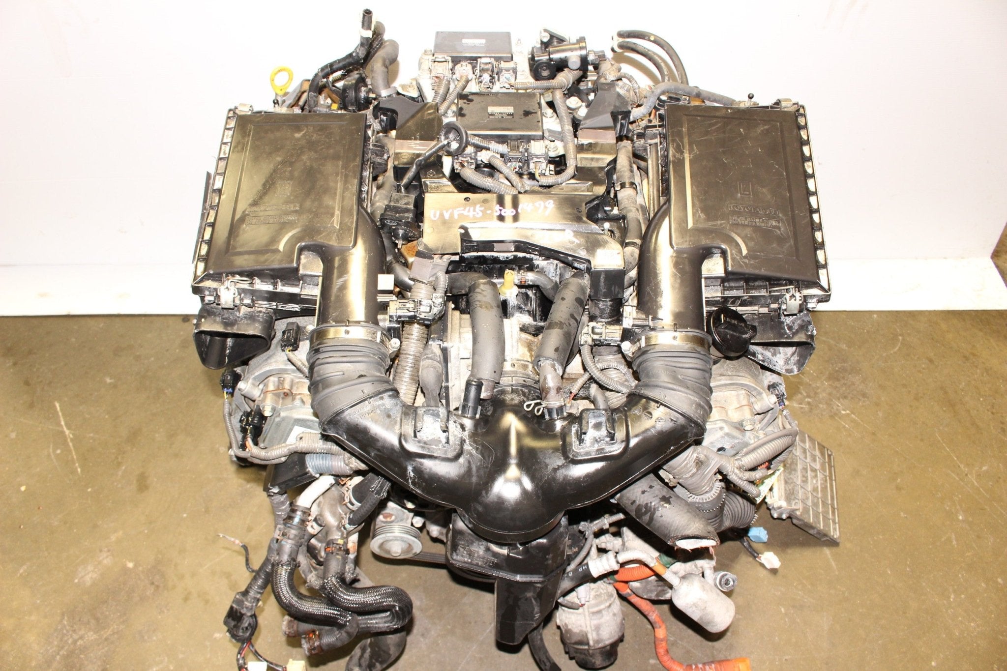 Ls600 Engine 2008-2016 LEXUS LS600 LS600HL 5.0L V8 HYBRID VIN U 2URFSE ENGINE MOTOR ...