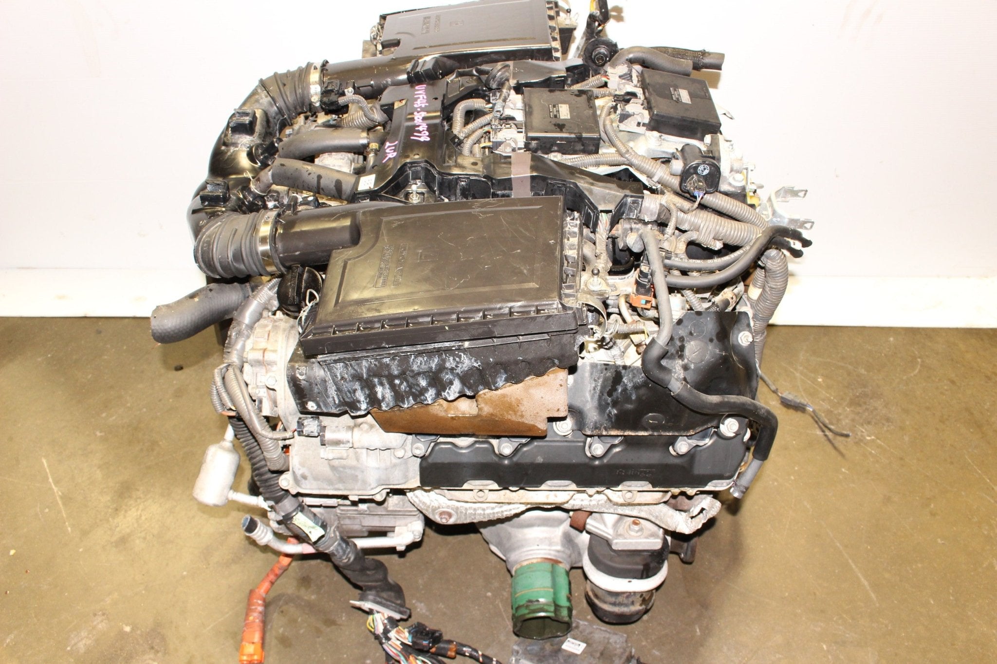 Ls600 Engine 2008-2016 LEXUS LS600 LS600HL 5.0L V8 HYBRID VIN U 2URFSE ENGINE MOTOR ...