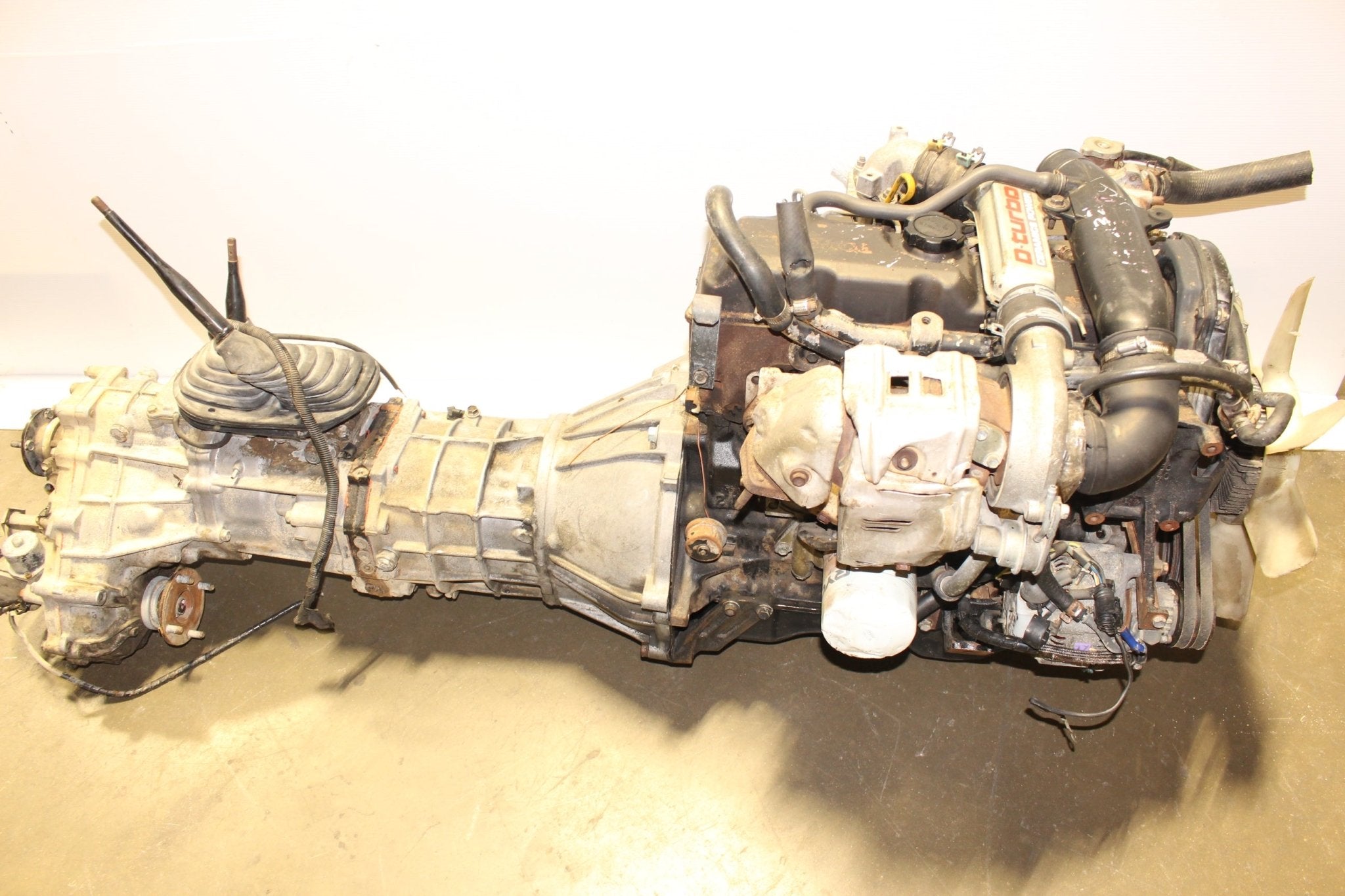 JDM 2L Turbo 4RUNNER HILUX SURF 2.4L DIESEL ENGINE & TRANSMISSION 2L-TE ...
